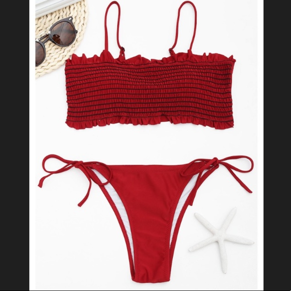 Red Bikini Set